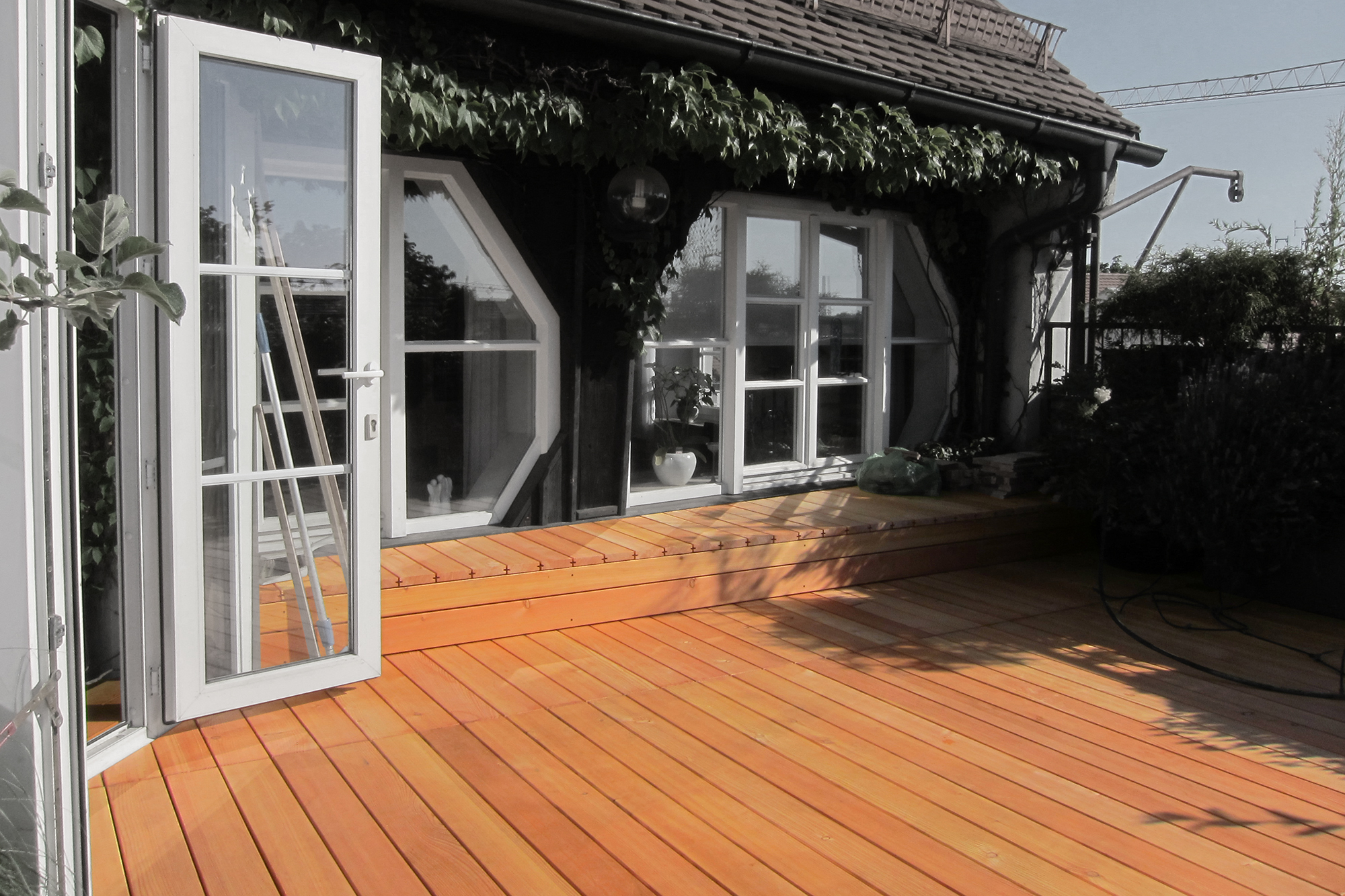 Dachterrasse - Lärche - Atelier Ralf Erben - Bauwerke aus Holz