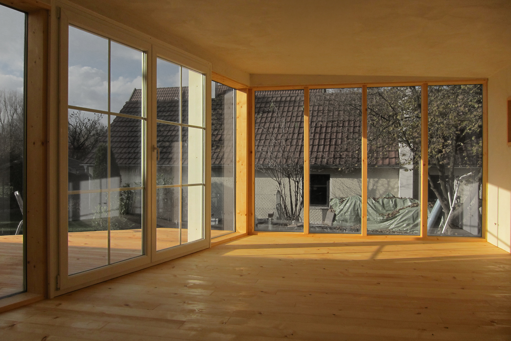 Thermische Sanierung mit Anbau - Atelier Ralf Erben - Bauwerke aus Holz