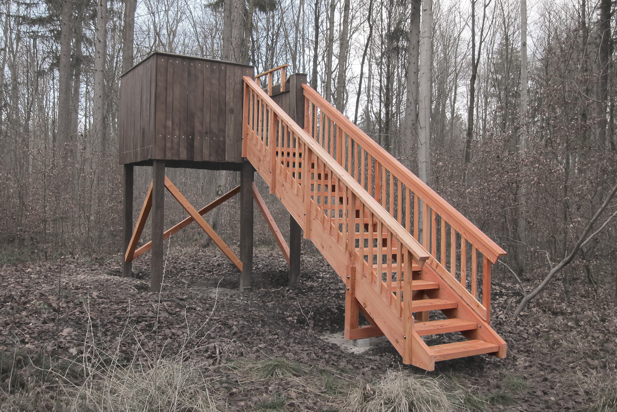 Wildtierturm - Atelier Ralf Erben - Bauwerke aus Holz
